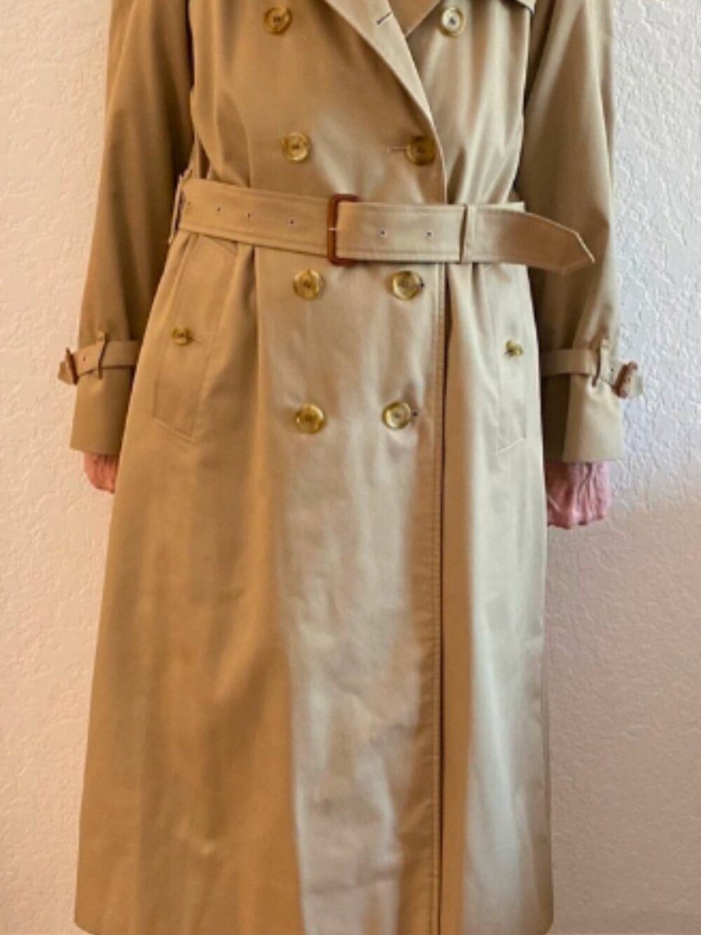 Burberrys' 1985 Trench Raincoat with zipped in lining - Picture 9 of 14